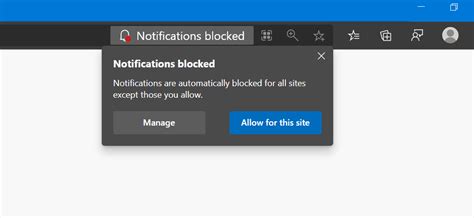 How To Use Quiet Notification Requests Feature In Microsoft Edge