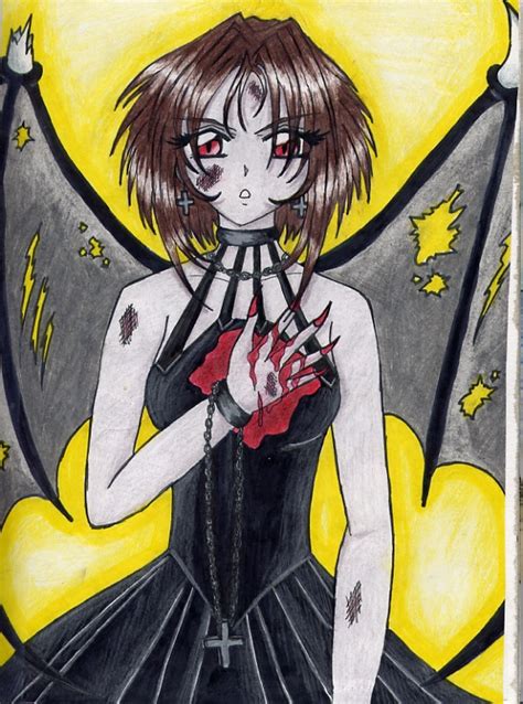 Anime Demon Girl By Zombie Pip On Deviantart