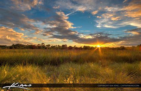 Boca Raton Pondhawk Natural Area Sunset Hdr Photography By Captain Kimo