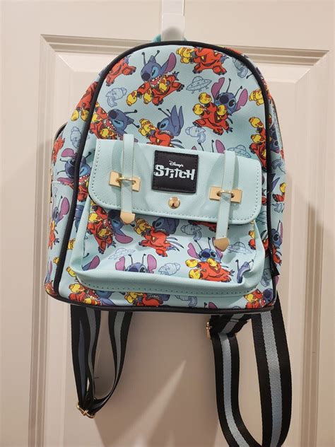 Lilo And Stitch 11 Faux Leather Mini Backpack Gem