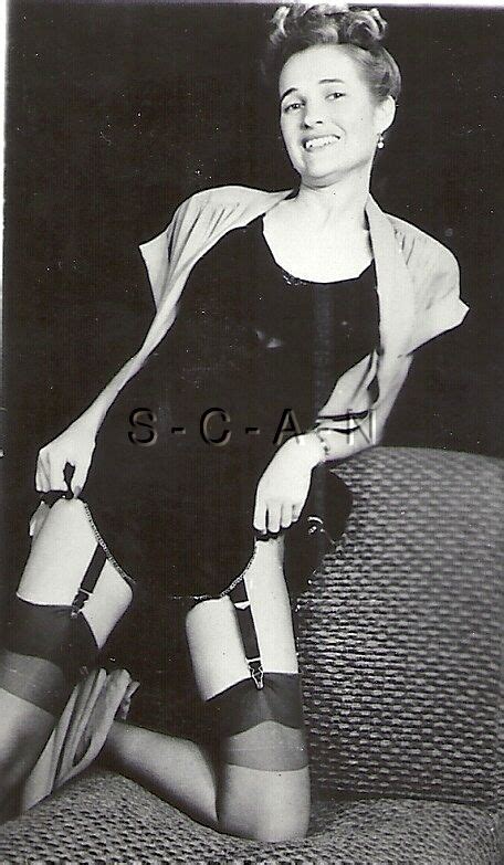 Org Vintage S S Semi Nude RP Skinny Well Endowed Woman Slip Stockings EBay
