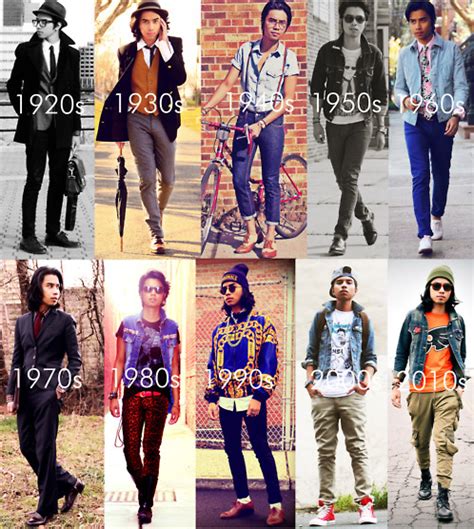 1920s 1950s And 2000s Fashion Through The Decades Hipster