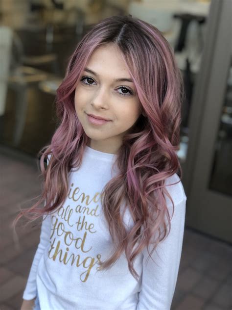 Redheads, brunettes, blondes, and even girls with inky black or rainbow hair can pull it off. Dreaming in pink | Pink hair, Balayage, Long hair styles