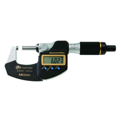 Mitutoyo 293 145 30 Digital Micrometer Quantumike Ip65 0 25mm Dml