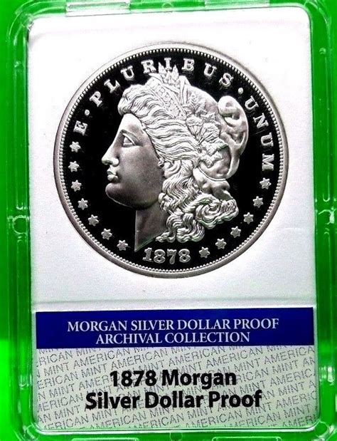 1878 Morgan Silver Dollar Proof Archival Edition Coin Mixed Lots