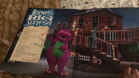 Barneys Big Surprise Tour Book Youtube