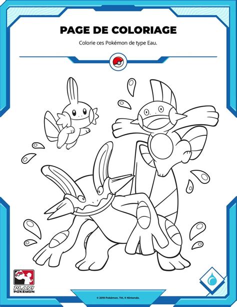 Coloriage Pokémon Gobou Flobio Et Laggron Coloriage Pokemon