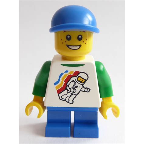 Lego Boy In Space Tshirt Minifigure Mx