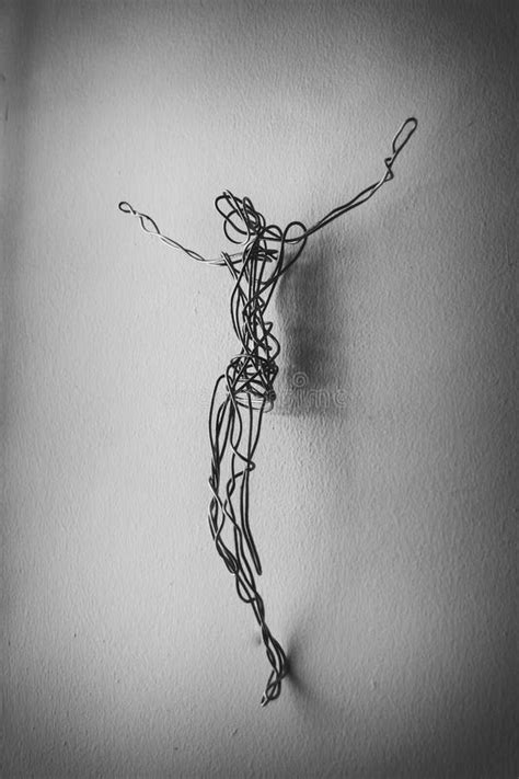 Metal Wire Figure Of Jesus Christ Stock Photo Image Of Christian