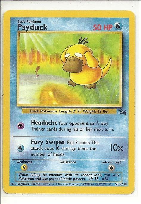 We did not find results for: (PK-192)+1999+Pokemon+card+#53/62:+Psyduck | Psyduck ...