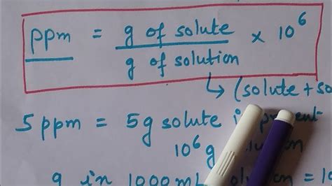 Our pleasure to calculate for your networks. How to calculate ppm | ppm calculation - YouTube