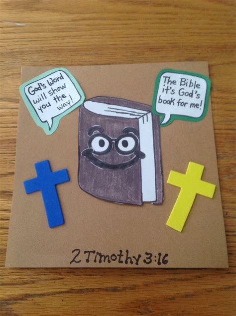 Gods Word Bible Craft For Kids Bible Crafts By Let Pinterest