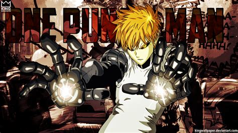 80 Wallpaper One Punch Man Genos Keren