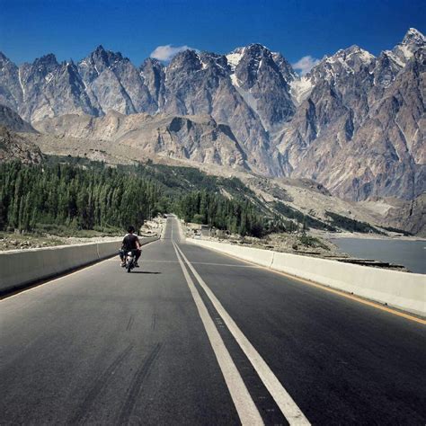 The N 35 Or National Highway 35 Known More Popularly As The Karakoram