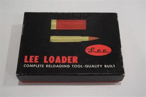Vintage Lee Loader Complete Reloading Tool Hand Loader Mm Luger W Charge Table Picclick
