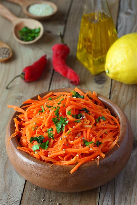 Recette salade de carottes épicées au cumin