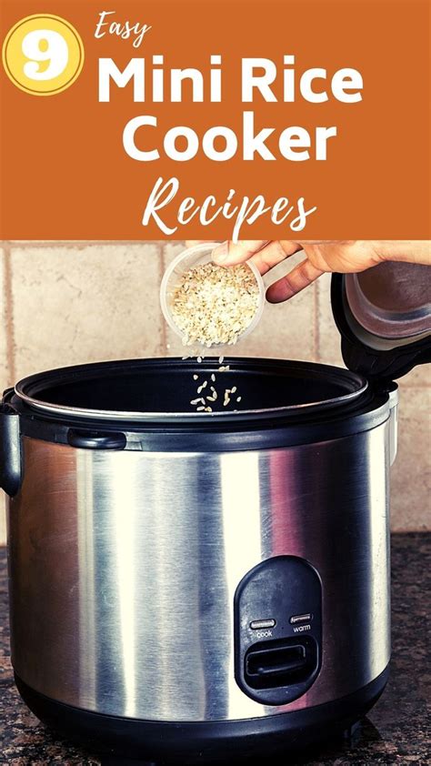 9 Easy Mini Rice Cooker Recipes Rice Cooker Recipes Rice Cooker Rice