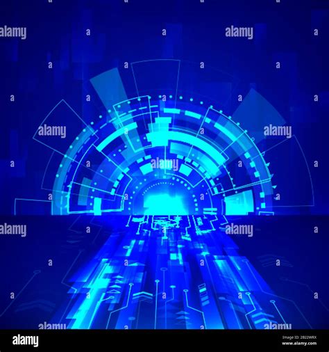 Space And Cyber Space Stock Vector Images Alamy