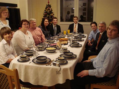Christmas eve supper should consist of twelve different dishes which symbolize twelve apostles. Nielson Poland Warsaw Mission Blog: Our 1st Christmas in Poland!