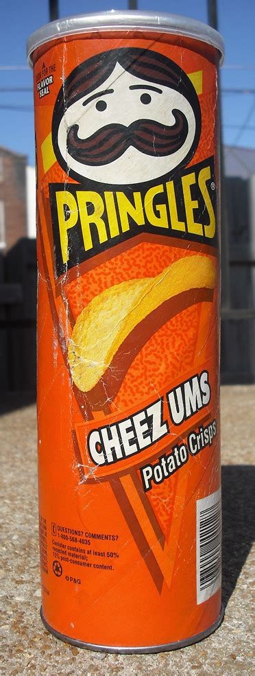 Old Pringles Cheez Ums Potato Crisps Can A Photo On Flickriver