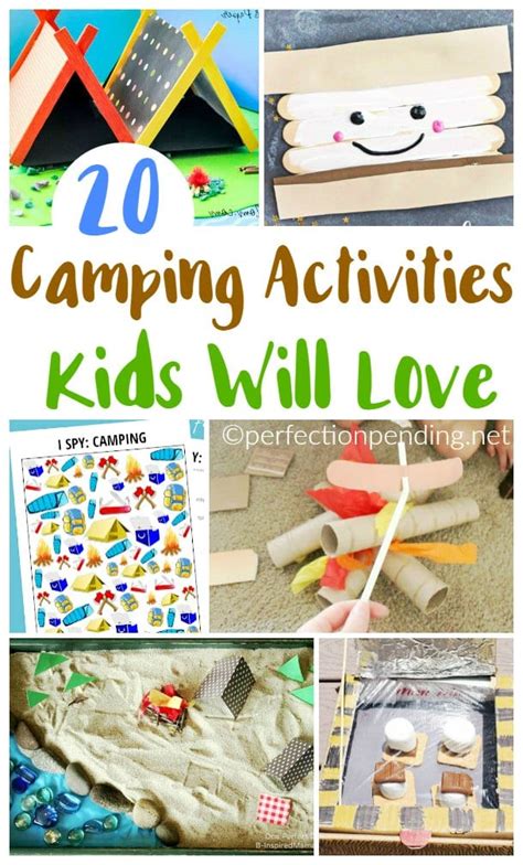 20 Camping Activities Your Kids Will Love Perfection