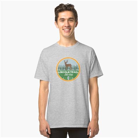 Lincoln Trail State Park Illinois IN Forest Deer Classic T Shirt By Palmettodigital Wisconsin