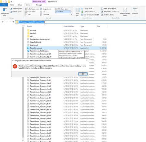 Teamviewer latest version setup for windows 64/32 bit. SOLVED Windows cannot find 'C:\Program Files - Microsoft ...