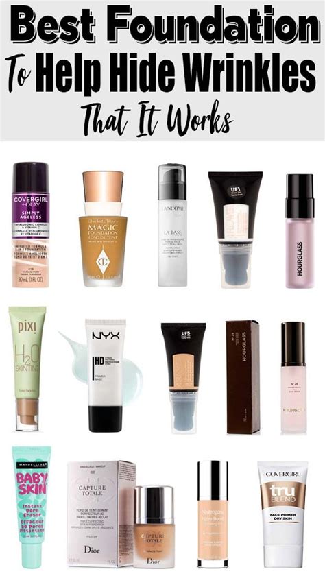 How To Choose Best Foundation To Hide Lines And Wrinkles Hide