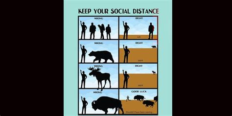 National Park Service Shares Creative New Signs To Promote Social