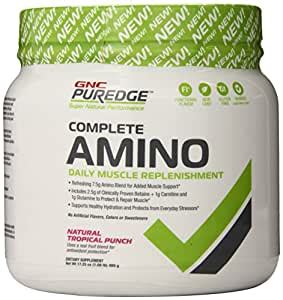 Complete amino acid mix highlights Amazon.com: GNC Puredge Complete Amino Supplement ...