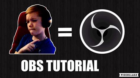 OBS TUTORIAL YouTube