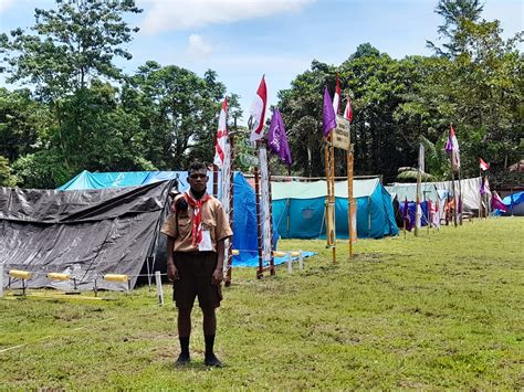 13 Gugus Depan Ramaikan Jambore Pramuka Cabang Mimika Pojok Papua