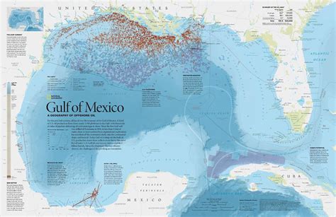 Map Of Oil Rigs In Gulf Of Mexico Mexico Map