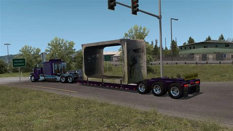 Etnyre Lowboy Black Hawk 140 American Truck Simulator Mod Ats Mod