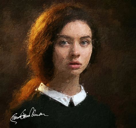 Oil Painting Portrait Behance