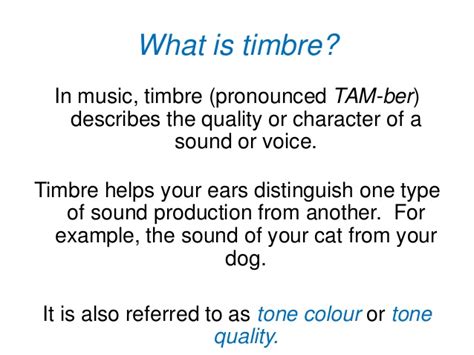 In order for any sound to possess timbre, it should have one fundamental frequency. Week 1 assignment - Timbre