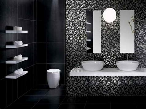Black And White Wallpaper For Bathrooms Hawk Haven