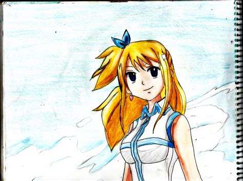 Lucy Drawing Fairy Tail By Guillermoantil On Deviantart