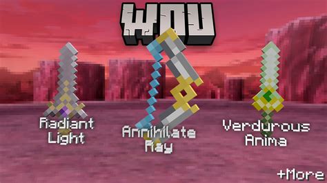 Vanilla Sword Art Online Minecraft Texture Pack