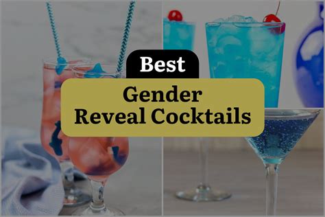 3 Gender Reveal Cocktails To Sip Before You See Dinewithdrinks