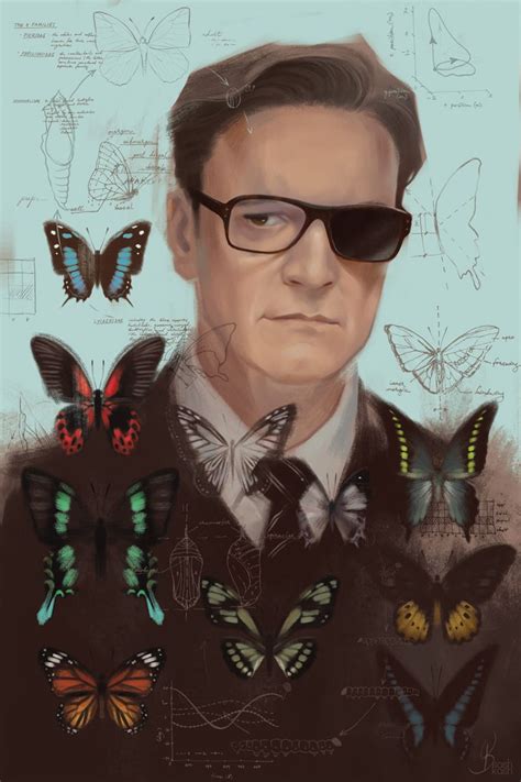 The Lepidopterist Harry Hart Kingsman Harry Empire Records Noir Movie Hero Poster Taron