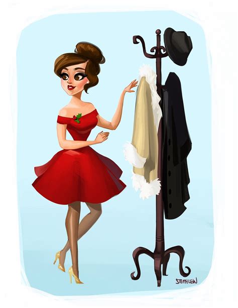 Steph Lew Art Girly Art Cartoon Girl Drawing Character Design Disney