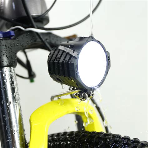 Electric Bicycle Ebike Waterproof Led Light E Bike 12w Front Light