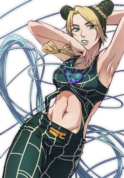 Kujo Jolyne And Stone Free Jojo No Kimyou Na Bouken And More Drawn By Zaoanjisi Danbooru