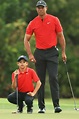 Photos of Tiger Woods & His Son Charlie Competing in Their First Golf ...