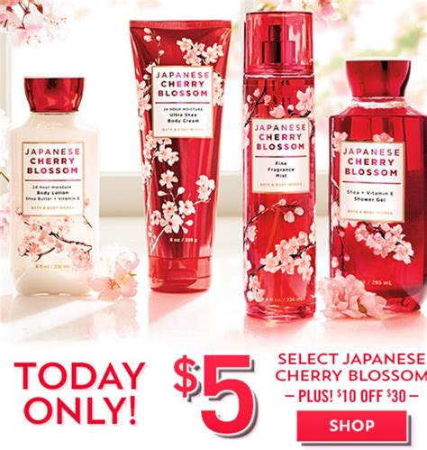 Bath Body Works Japanese Cherry Blossom Products 5 10 Off Of Your