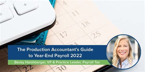 The Production Accountants Guide To Year End Payroll Entertainment