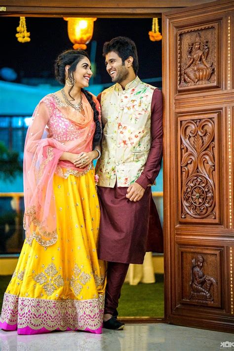Pin By Sahithya Marri On Indian Wear Couple Wedding Dress Indian
