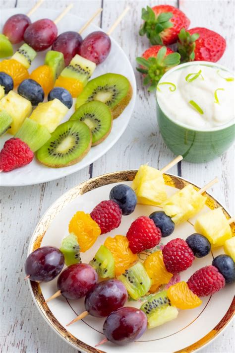 Easy Rainbow Fruit Skewers Eatplant Based