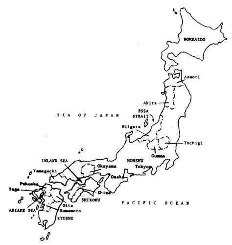 Jungle Maps Map Of Japan In Hiragana D